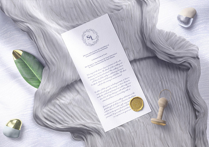 Exquisite Wedding Invitation Mockups