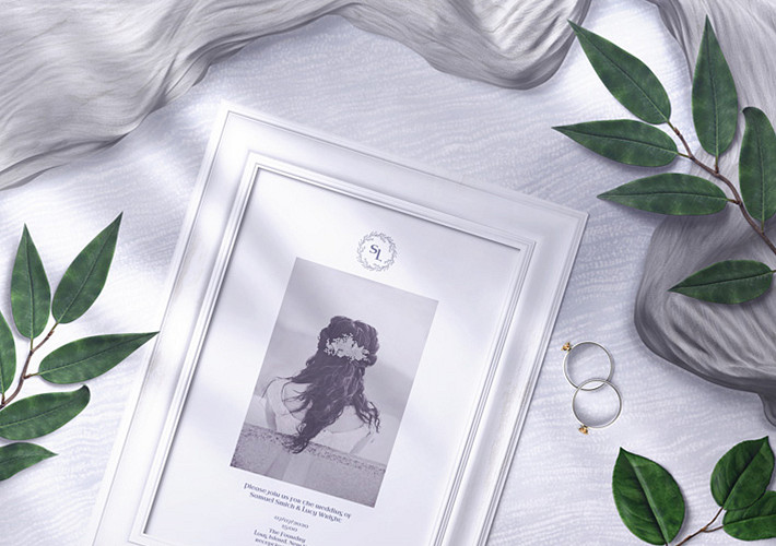 Exquisite Wedding Invitation Mockups