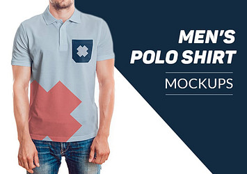 Men’s Polo Shirt Mockups