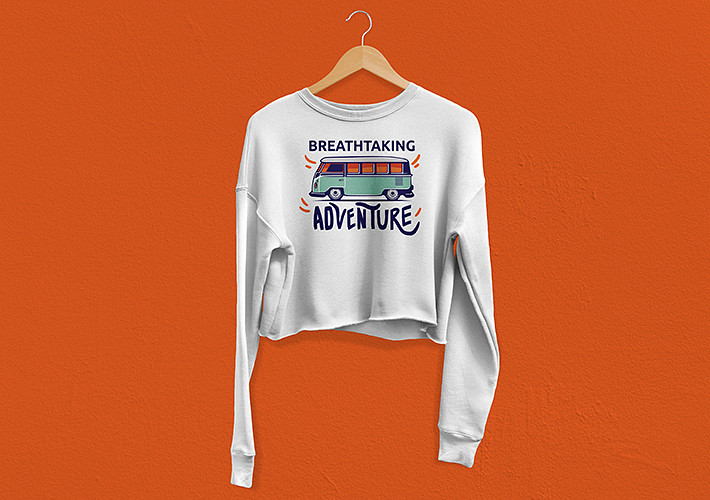 Long-Sleeve Sweatshirt Mockups