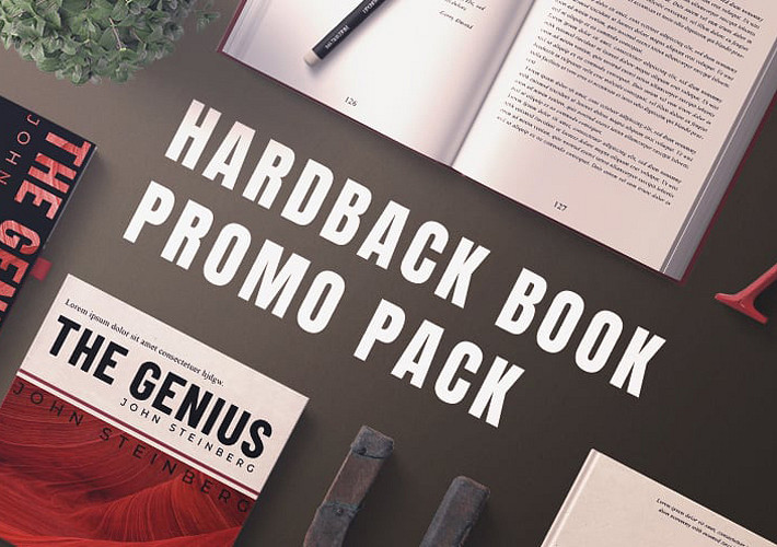 Hardback Book Promo Pack