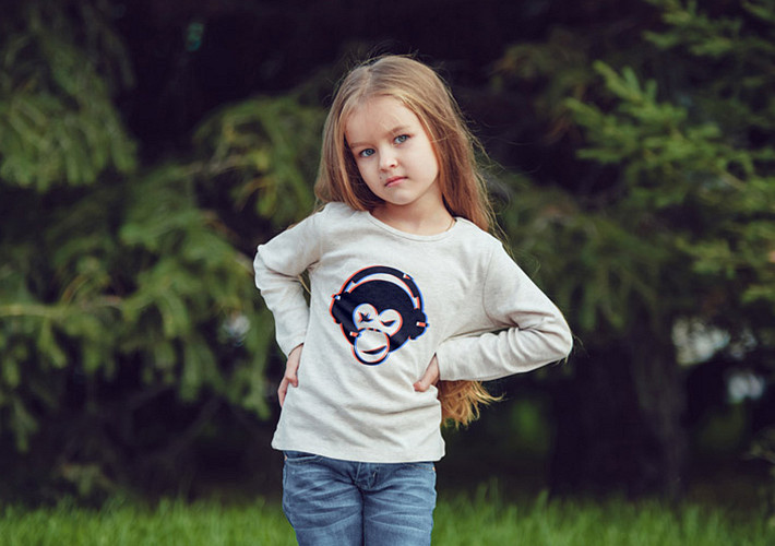 Baby Girl Blouse Mockup Pack