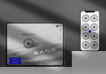 Grain-Textured Device Mockups