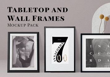 Tabletop and Wall Frames Pack