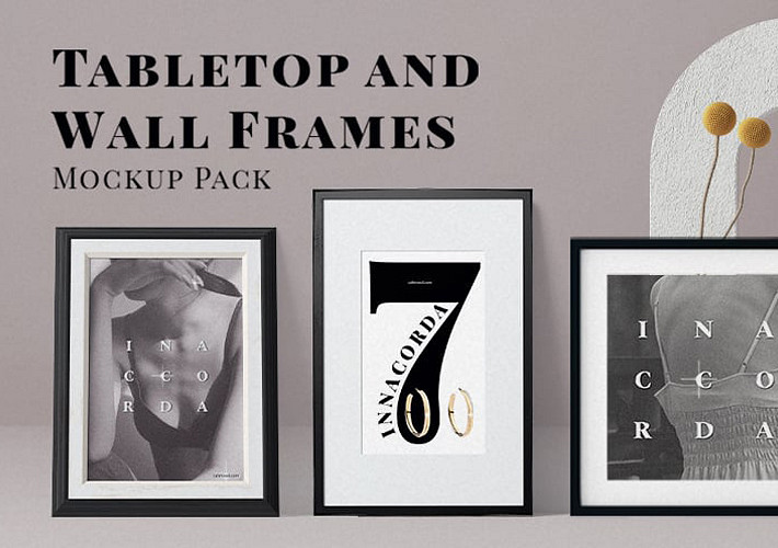 Tabletop and Wall Frames Pack