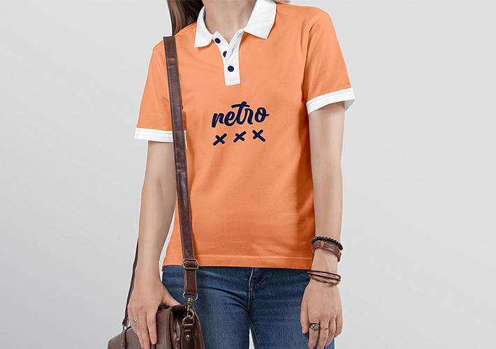 Women's Polo Shirt Mockups