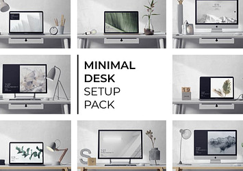 Minimal Desk Setup Pack
