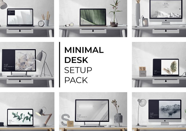 Minimal Desk Setup Pack