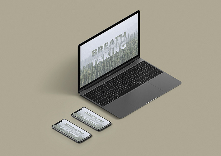Minimal MacBook Mockups