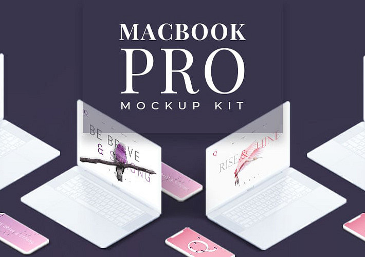 MacBook Pro Mockup Kit
