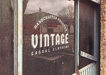 Window Signage Mockup Set