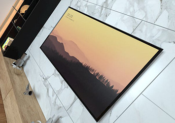Flat-Screen TV Mockup Set