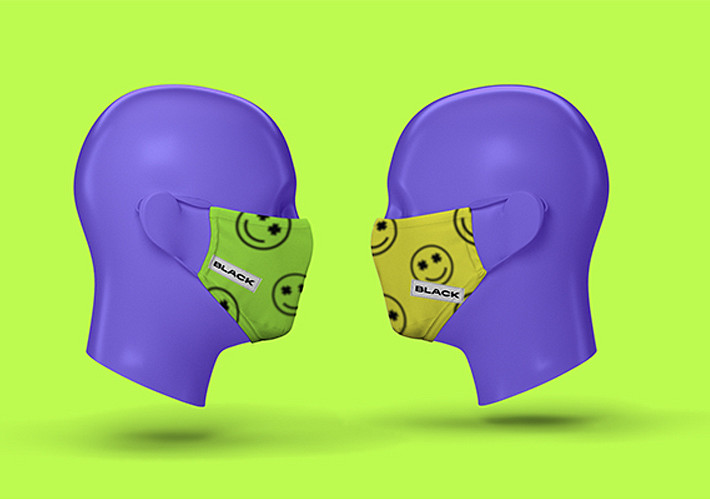 Stylish Face Mask Mockups