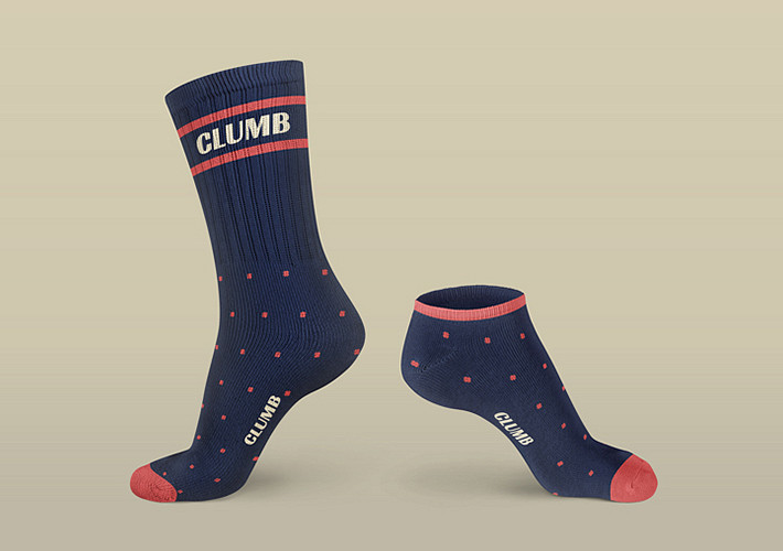 Branded Socks Mockup Set