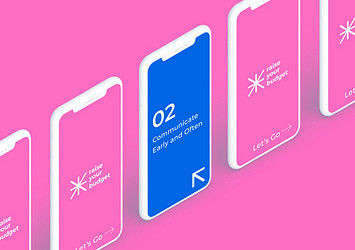 iPhone Isometric Clay Mockups