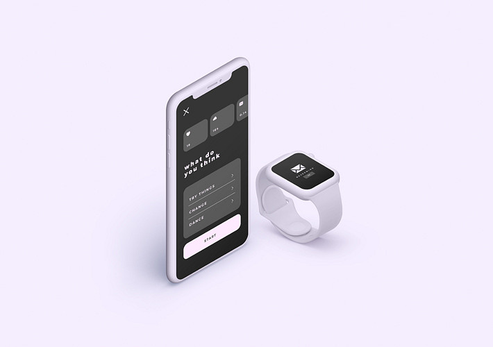 Apple Watch Clay Mockups