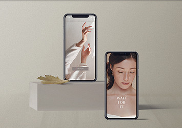 Minimal iPhone Mockup Set