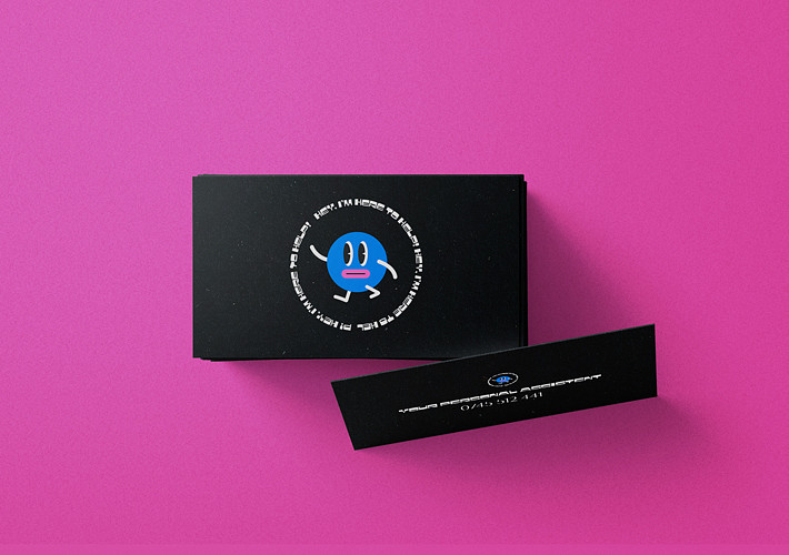 Isolated Business Card Mockups