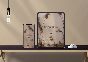 Soft Shades Device Mockups