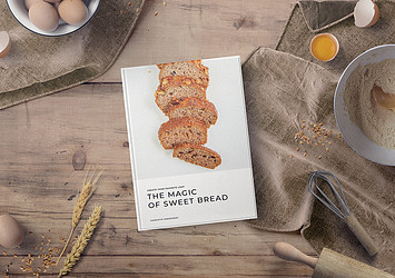Hardcover Cookbook Mockup Pack