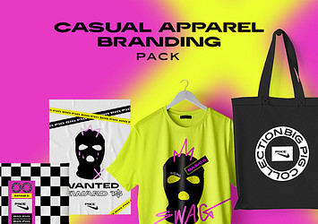 Casual Apparel Branding Pack