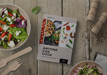 Delicious Recipe Book Mockups