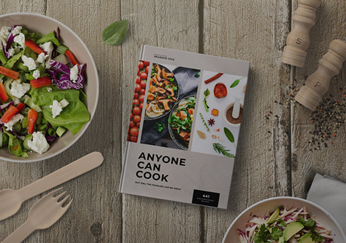 Delicious Recipe Book Mockups