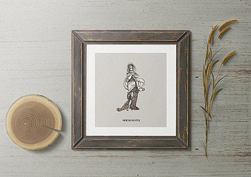 Wooden Art Frame Mockups