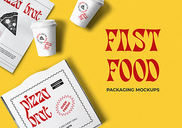 Fast Food Packaging Mockups