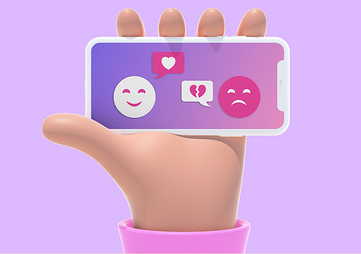 3D Cartoon iPhone Mockups