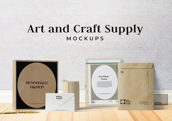 Art and Craft Supply Mockups