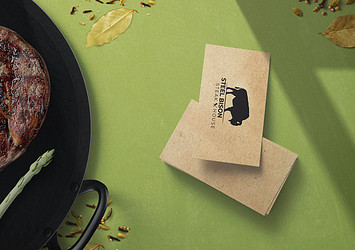 Restaurant Logo Mockup Set