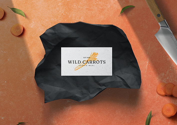 Restaurant Logo Mockup Set