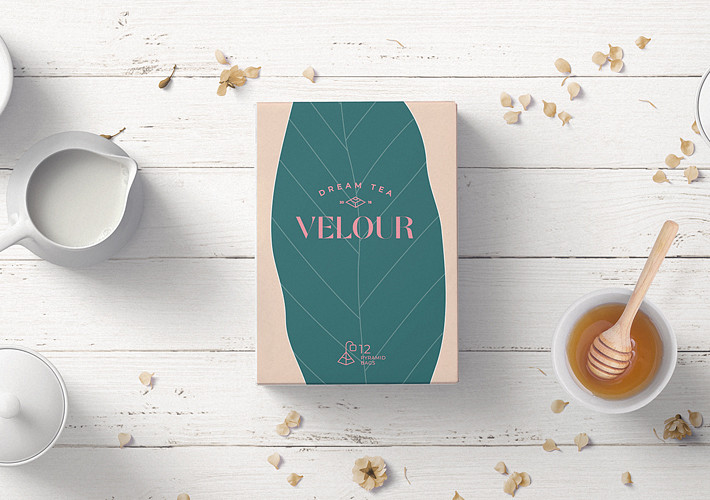 Organic Tea Packaging Mockups