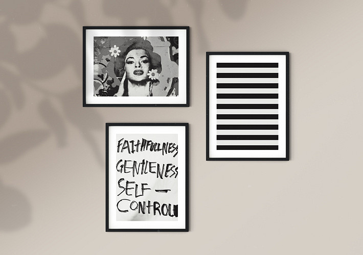 Modern Wall Frame Mockups