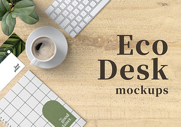 Eco Desk Mockups