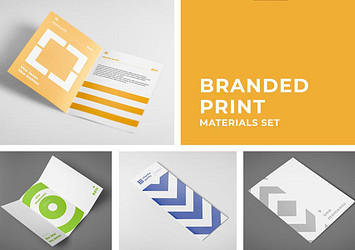 Branded Print Materials Set