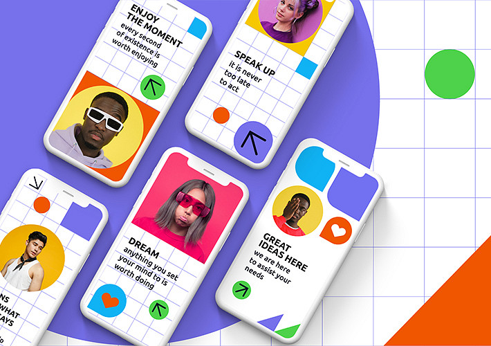 Multicolor iPhone Clay Mockups