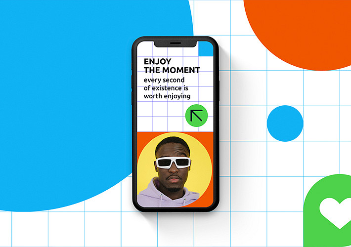 Multicolor iPhone Clay Mockups