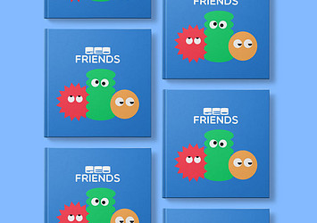 Colorful Book Mockups