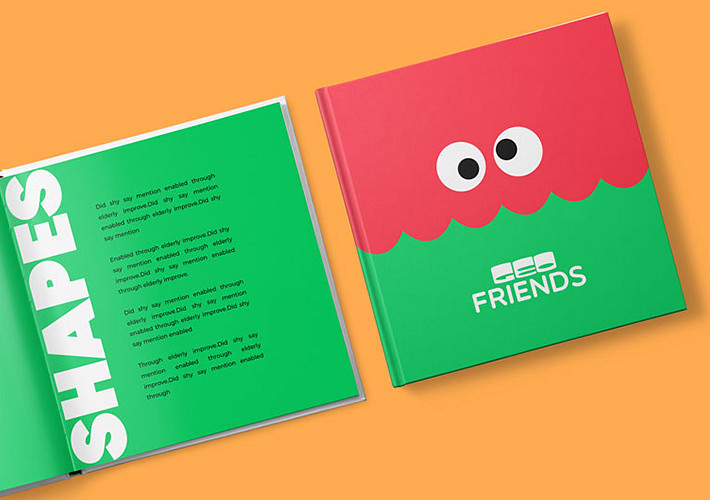 Colorful Book Mockups