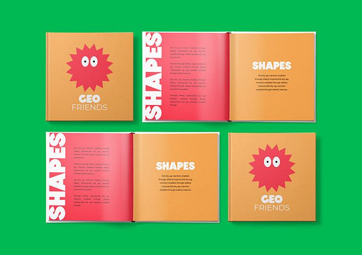 Colorful Book Mockups