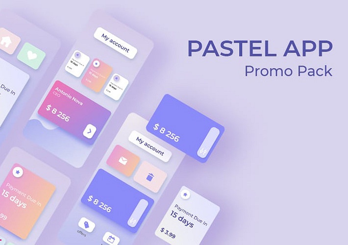 Pastel App Promo Pack