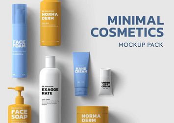 Minimal Cosmetics Branding Kit