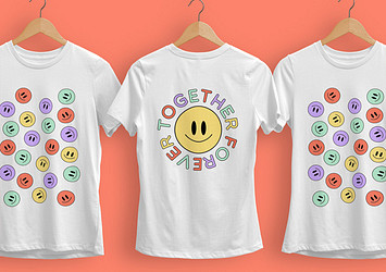 Hanging T-shirts Mockup Pack