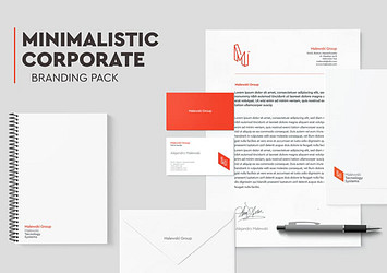 Minimalistic Corporate Branding Pack