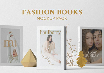 Fashion Books Mockup Pack