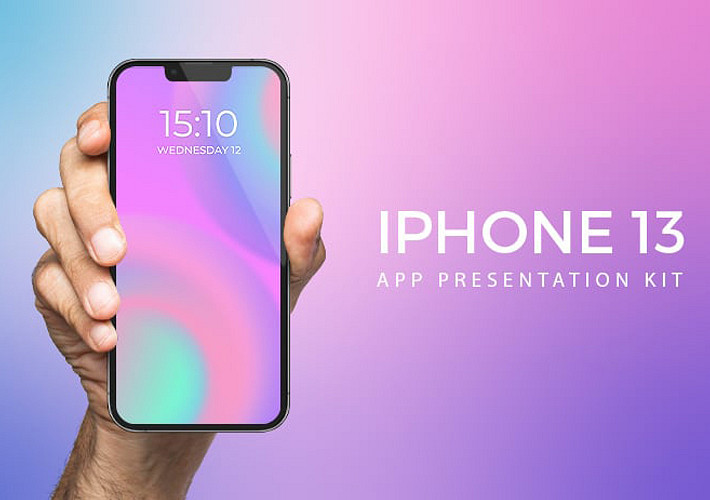 iPhone 13 App Presentation Kit