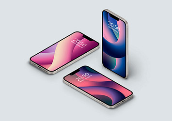 Iphone 13 Mockup Pack