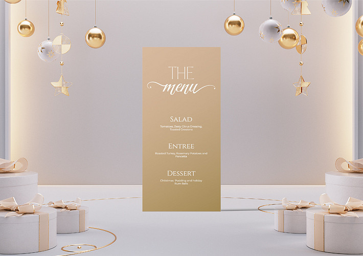 Christmas Supplies Mockup Pack